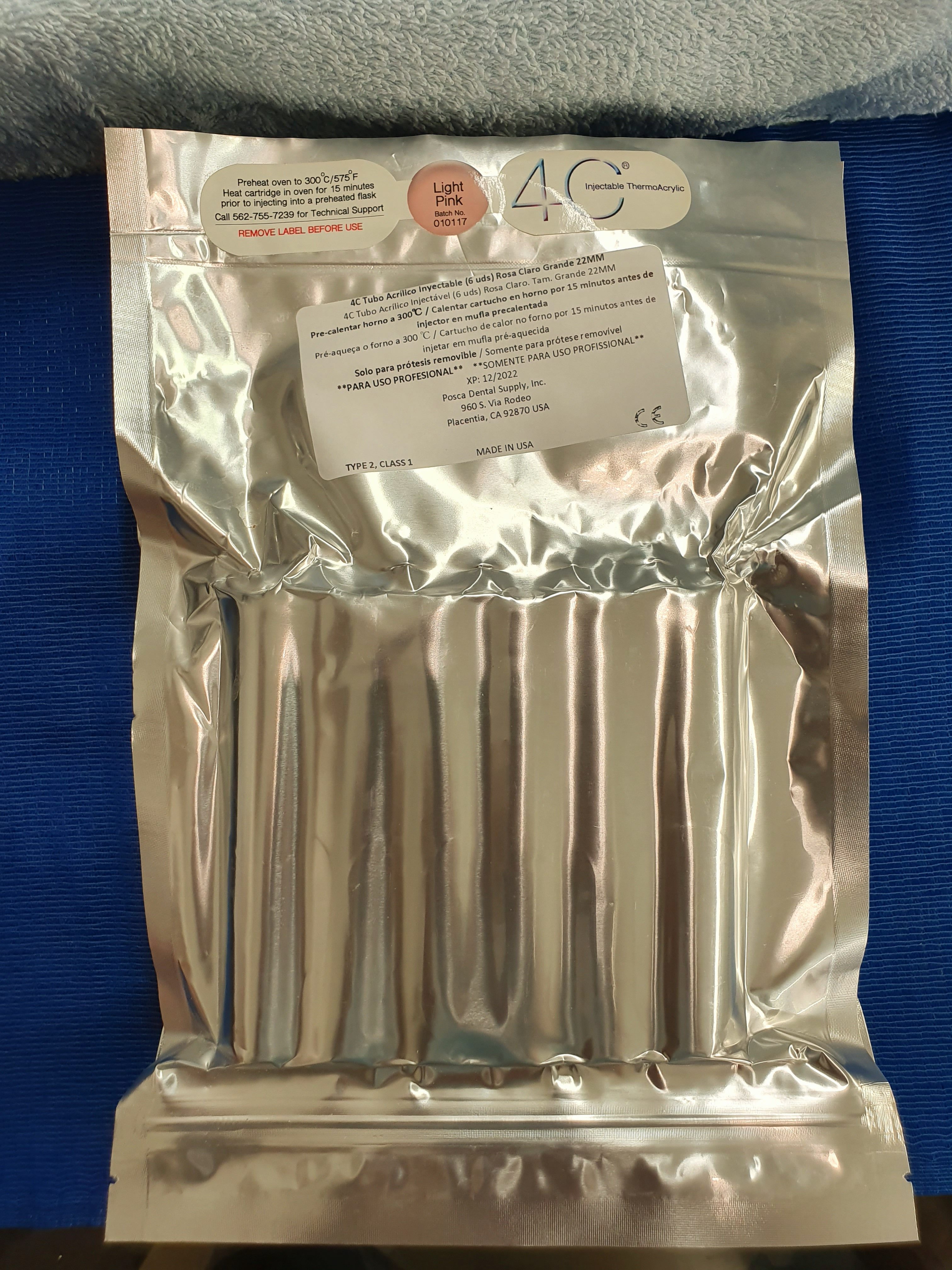 4C INJECTABLE THERMOACRYLIC Ǿ 22 ; 25 MM LARGE
